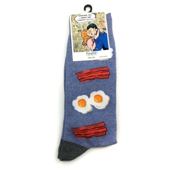 Other - Men's Bacon and Egg Dress Socks